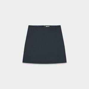 Aritzia NWT Wilfred Classic Mini Skirt - Crepette, Black Size 2